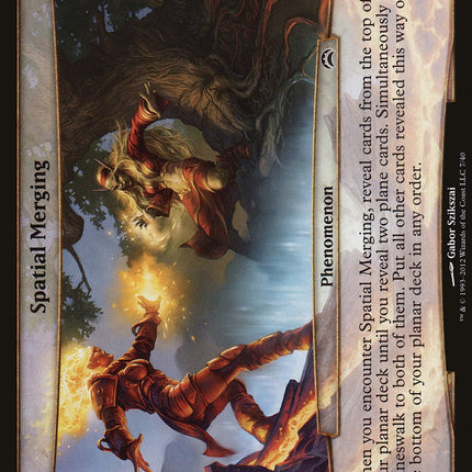 Spatial Merging (Planes) [Planechase 2012 Planes]
