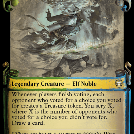 Erestor of the Council [The Lord of the Rings: Tales of Middle-Earth Commander Showcase Scrolls]