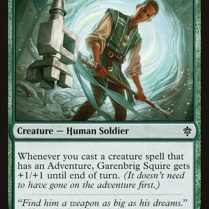 Garenbrig Squire [Throne of Eldraine]