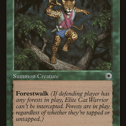 Elite Cat Warrior (No Flavor Text) [Portal]