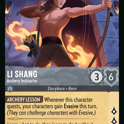 Li Shang - Archery Instructor (187/204) [Rise of the Floodborn]