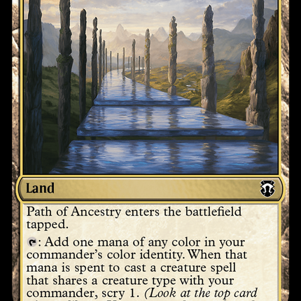 Path of Ancestry (Ripple Foil) [Modern Horizons 3 Commander]