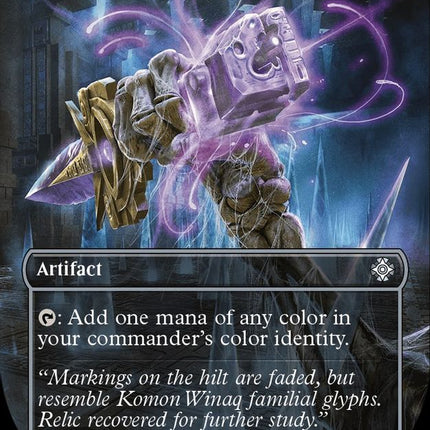 Arcane Signet (Borderless) [The Lost Caverns of Ixalan Commander]