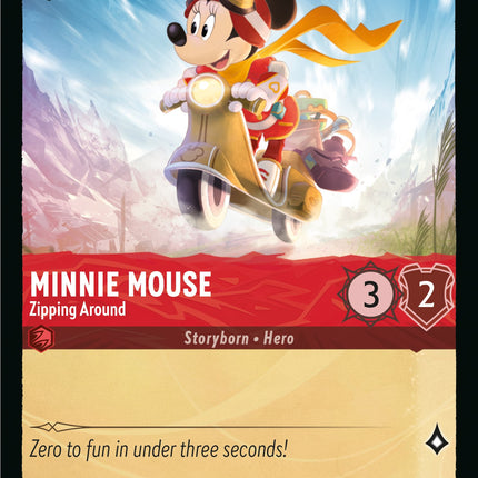 Minnie Mouse - Zipping Around (115/204) [Rise of the Floodborn]