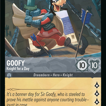 Goofy - Knight for a Day (180/204) [Rise of the Floodborn]