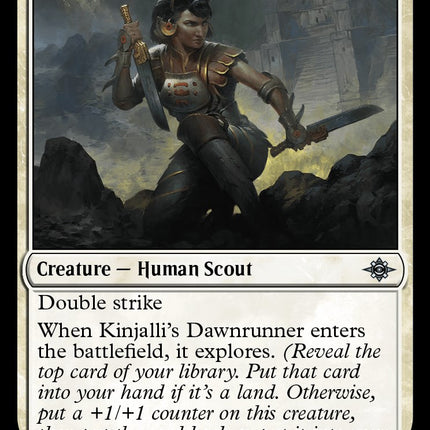 Kinjalli's Dawnrunner [The Lost Caverns of Ixalan]