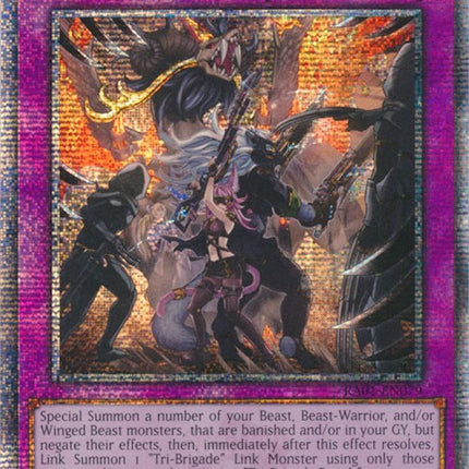 Tri-Brigade Revolt [RA01-EN079] Quarter Century Secret Rare