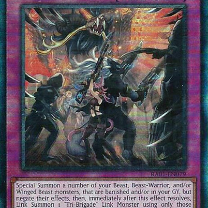 Tri-Brigade Revolt [RA01-EN079] Prismatic Ultimate Rare