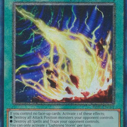 Lightning Storm [RA01-EN061] Prismatic Collector's Rare