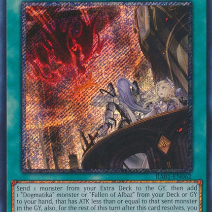 Nadir Servant [RA01-EN062] Platinum Secret Rare