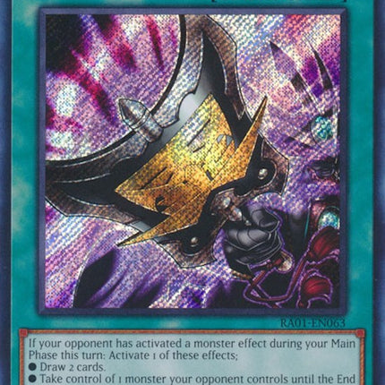 Triple Tactics Talent [RA01-EN063] Secret Rare