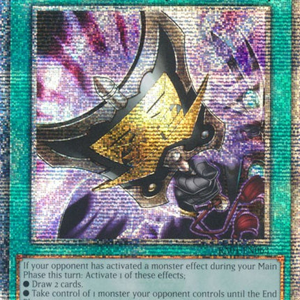 Triple Tactics Talent [RA01-EN063] Quarter Century Secret Rare