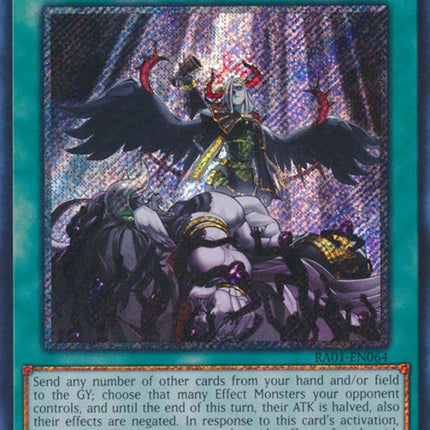 Forbidden Droplet [RA01-EN064] Platinum Secret Rare