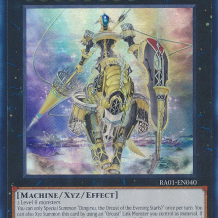 Dingirsu, the Orcust of the Evening Star [RA01-EN040] Ultra Rare