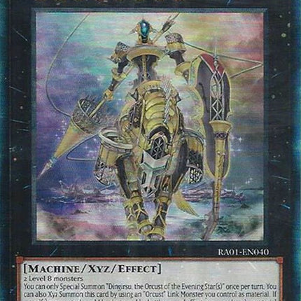 Dingirsu, the Orcust of the Evening Star [RA01-EN040] Prismatic Ultimate Rare