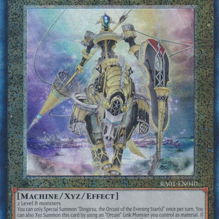 Dingirsu, the Orcust of the Evening Star [RA01-EN040] Prismatic Collector's Rare