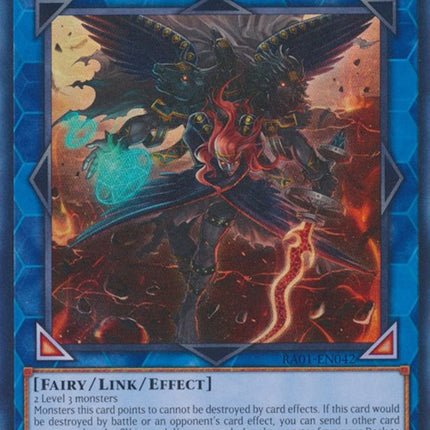 Cherubini, Ebon Angel of the Burning Abyss [RA01-EN042] Ultra Rare