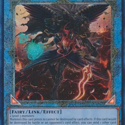 Cherubini, Ebon Angel of the Burning Abyss [RA01-EN042] Prismatic Collector's Rare