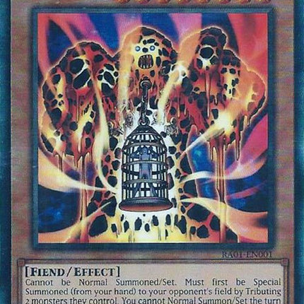 Lava Golem [RA01-EN001] Prismatic Ultimate Rare
