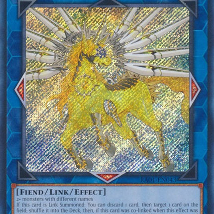 Knightmare Unicorn [RA01-EN043] Secret Rare