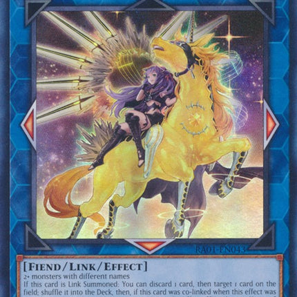 Knightmare Unicorn (Alternate Art) [RA01-EN043] Ultra Rare