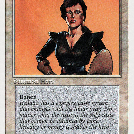 Benalish Hero [Summer Magic / Edgar]