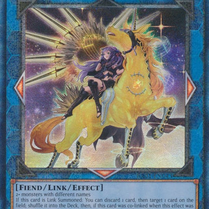 Knightmare Unicorn (Alternate Art) [RA01-EN043] Prismatic Collector's Rare