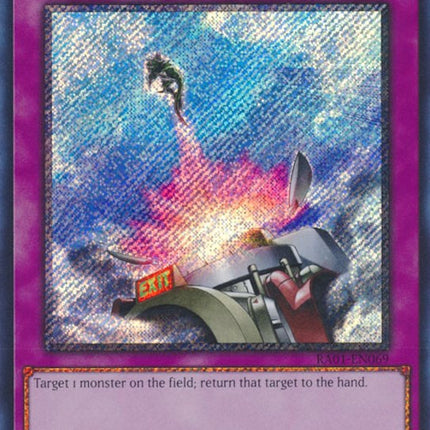 Compulsory Evacuation Device [RA01-EN069] Platinum Secret Rare