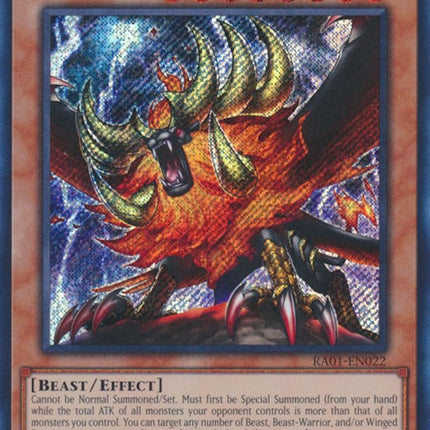 Alpha, the Master of Beasts [RA01-EN022] Secret Rare