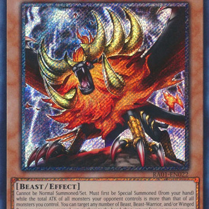 Alpha, the Master of Beasts [RA01-EN022] Platinum Secret Rare