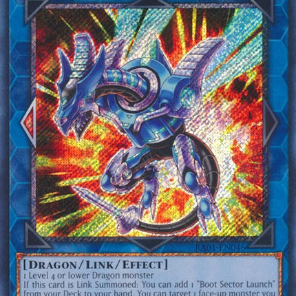 Striker Dragon [RA01-EN046] Platinum Secret Rare