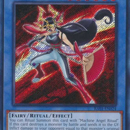 Cyber Angel Benten [RA01-EN024] Secret Rare
