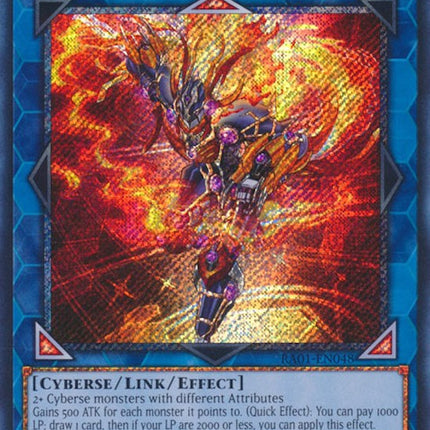 Decode Talker Heatsoul [RA01-EN048] Platinum Secret Rare