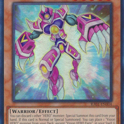 Vision HERO Faris [RA01-EN004] Ultra Rare