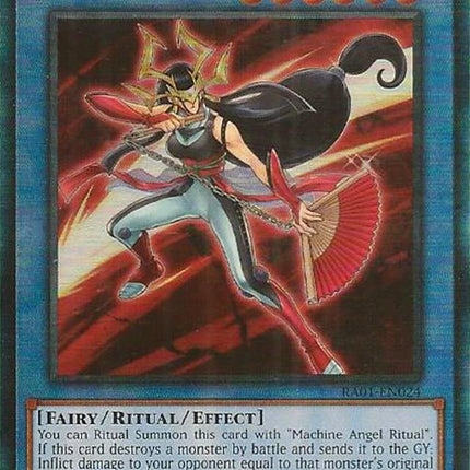 Cyber Angel Benten [RA01-EN024] Prismatic Ultimate Rare