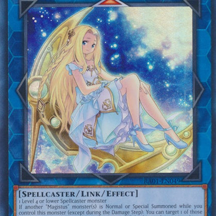 Artemis, the Magistus Moon Maiden [RA01-EN049] Ultra Rare