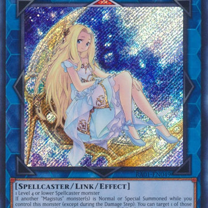 Artemis, the Magistus Moon Maiden [RA01-EN049] Secret Rare