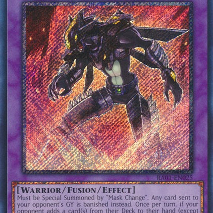 Masked HERO Dark Law [RA01-EN025] Platinum Secret Rare