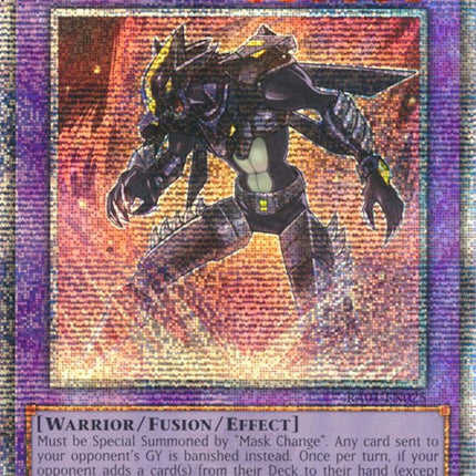 Masked HERO Dark Law [RA01-EN025] Quarter Century Secret Rare