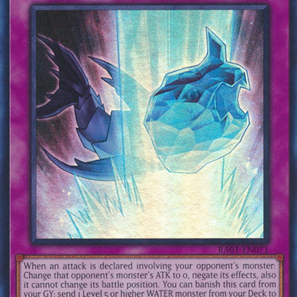Ice Barrier [RA01-EN071] Super Rare