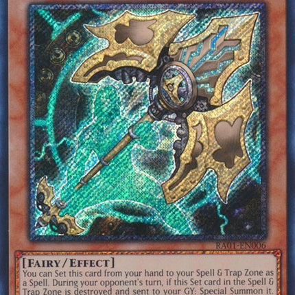 Artifact Lancea [RA01-EN006] Platinum Secret Rare