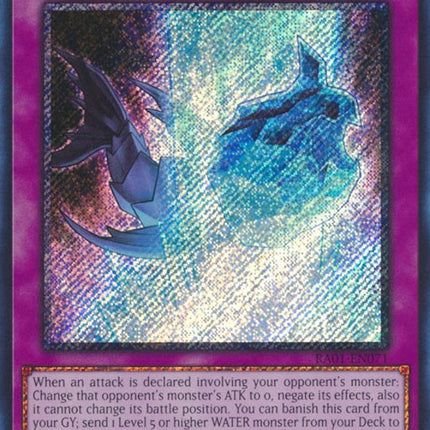 Ice Barrier [RA01-EN071] Platinum Secret Rare