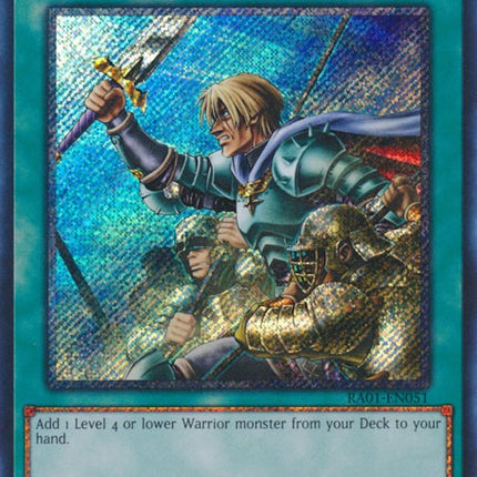 Reinforcement of the Army [RA01-EN051] Platinum Secret Rare