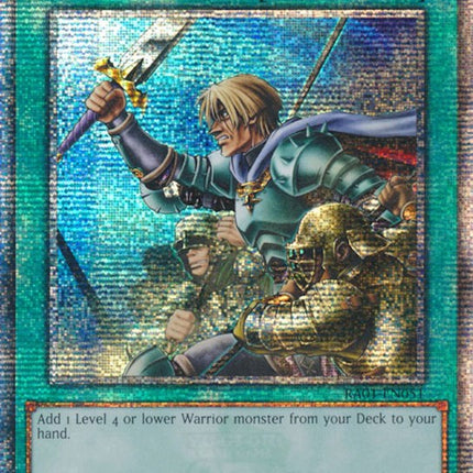 Reinforcement of the Army [RA01-EN051] Quarter Century Secret Rare