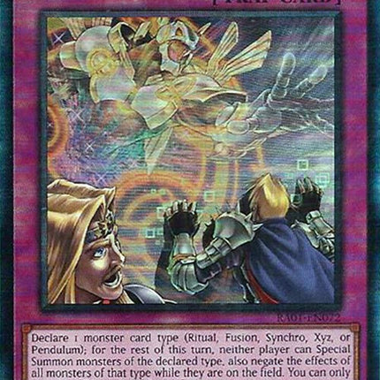 Dimensional Barrier [RA01-EN072] Prismatic Ultimate Rare