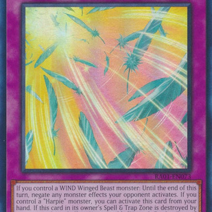 Harpie's Feather Storm [RA01-EN073] Ultra Rare