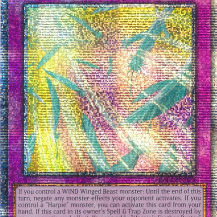 Harpie's Feather Storm [RA01-EN073] Quarter Century Secret Rare