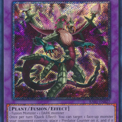 Predaplant Dragostapelia [RA01-EN027] Platinum Secret Rare