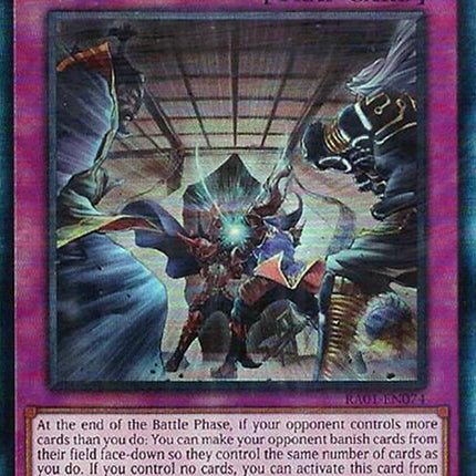 Evenly Matched [RA01-EN074] Prismatic Ultimate Rare