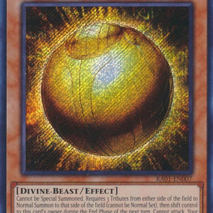The Winged Dragon of Ra - Sphere Mode [RA01-EN007] Secret Rare